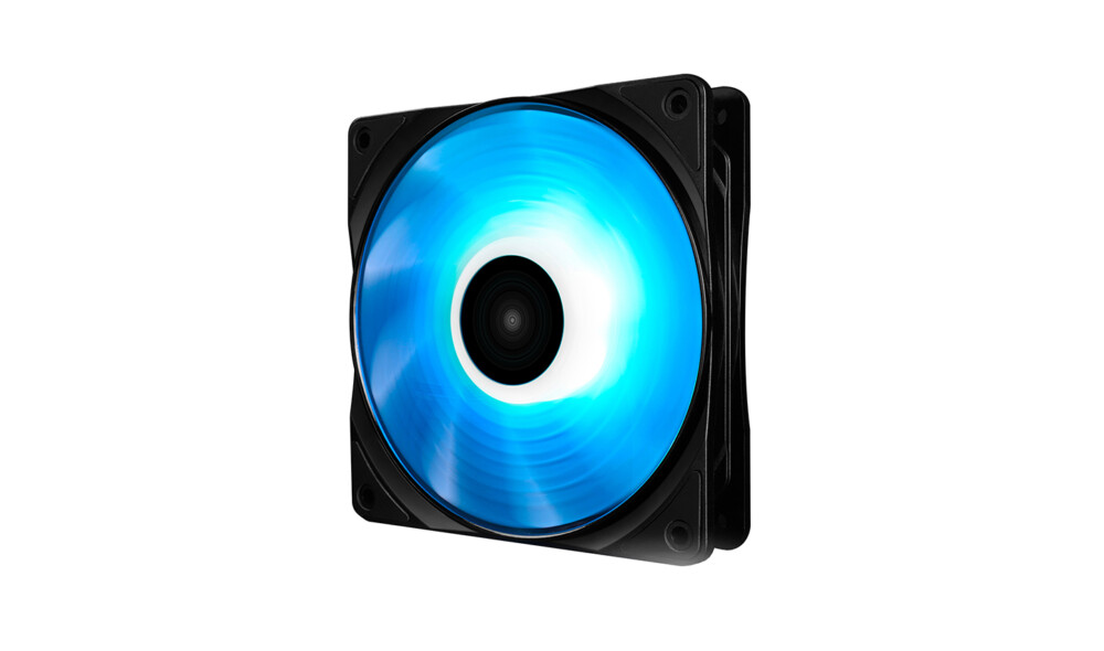 Cooler for PSU/CASE DEEPCOOL RF120 RGB LED 120x120x25mm Hydro Bearing 1300 RPM