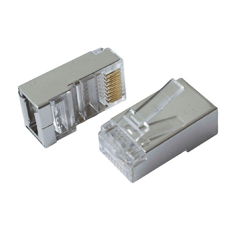 Коннектор телекоммуникационный SHIP S901E, RJ 45, Cat.6, FTP, Экранированный, (100 штук в пакете)