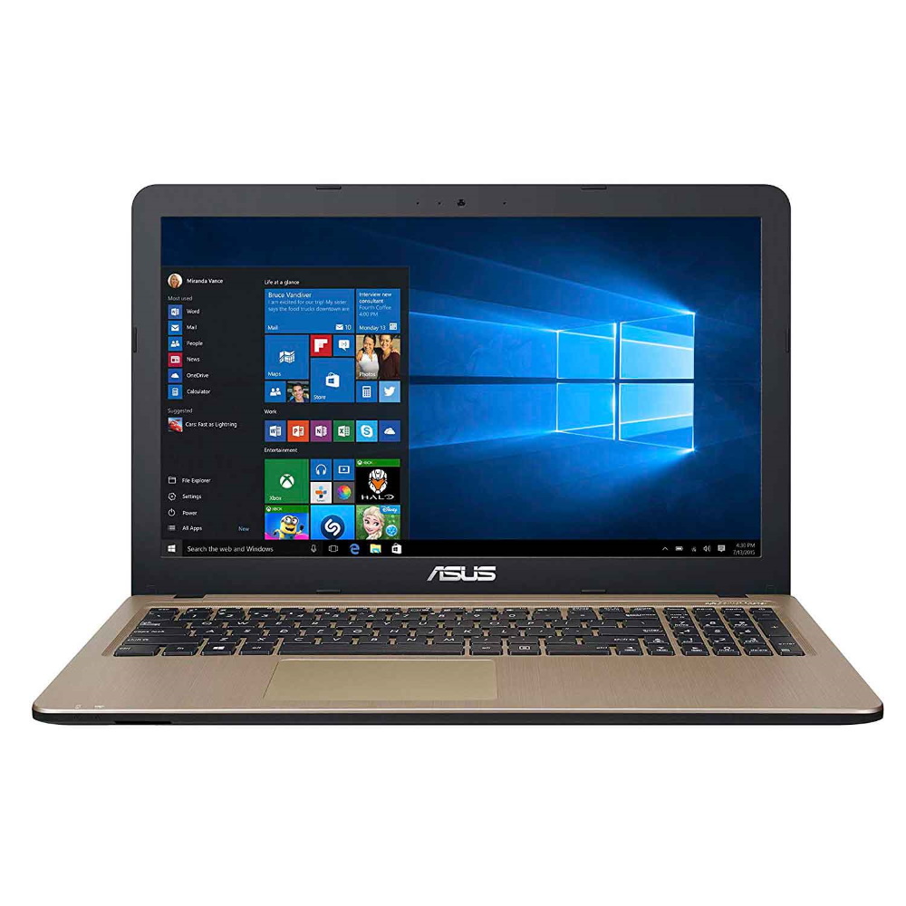 ASUS X540UB Gold Intel Core i3-7020U (up to 3.1Ghz), 8GB, 1TB HDD, Nvidia Geforce MX110 2GB, 15.6" LED FULL HD (1920x1080), WiFi, BT, Cam, DOS, Eng-Rus