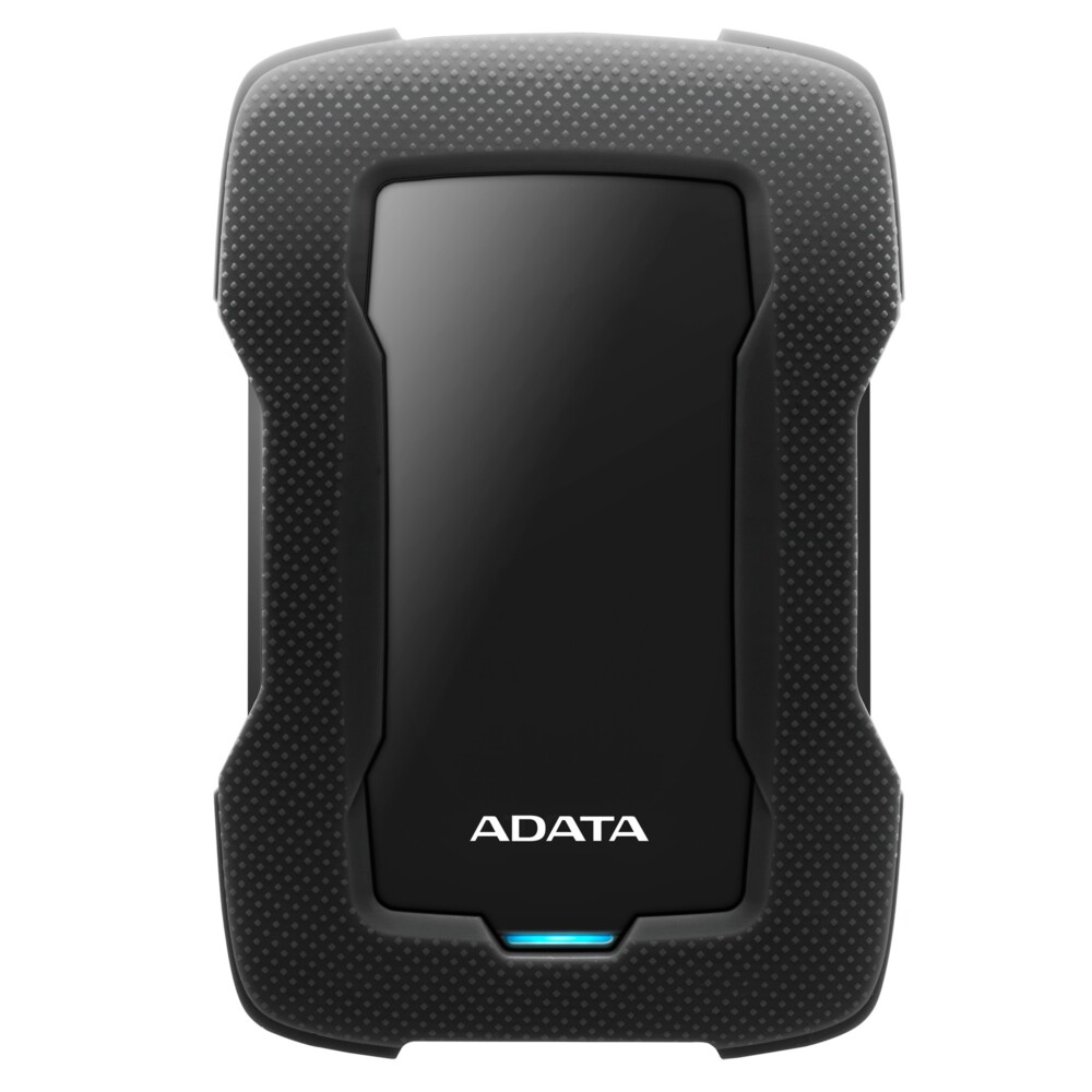 External HDD ADATA 1TB HD330 USB 3.2 Gen1 Read up:135Mb/s/Write up:125Mb/s Black