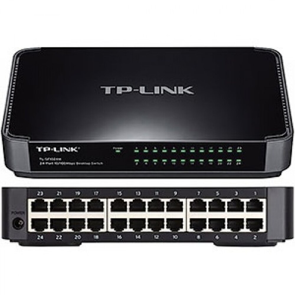 Коммутатор TP-Link TL-SF1024M, Настольный, 24 порта 10/100M, Неуправляемый, Корпус пластик