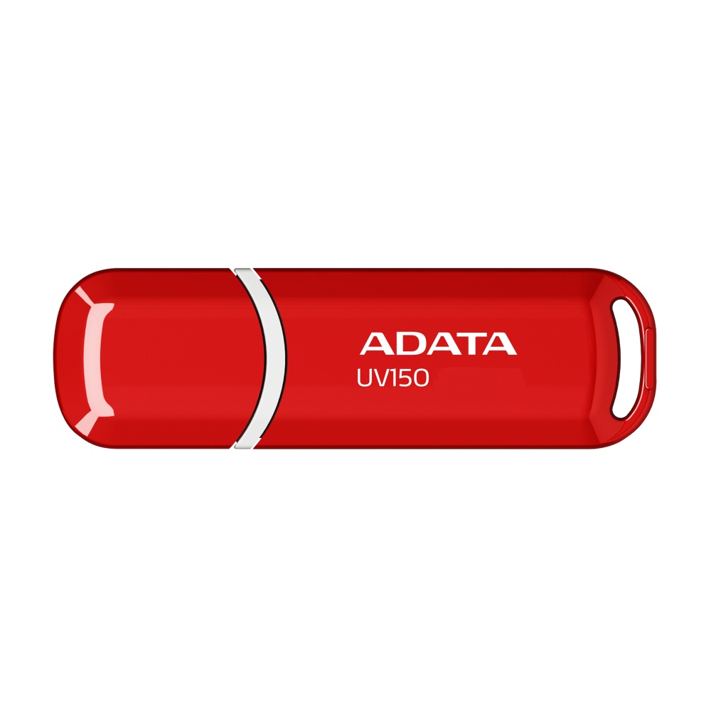 Накопитель ADATA UV150, 64Gb, USB 3.2, red