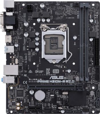 MB LGA1151v2 Asus H310M-R,2xDDR4,10xUSB,USB 3.1,mATX,PCIe,PCIe16x VGA DVI HDMI