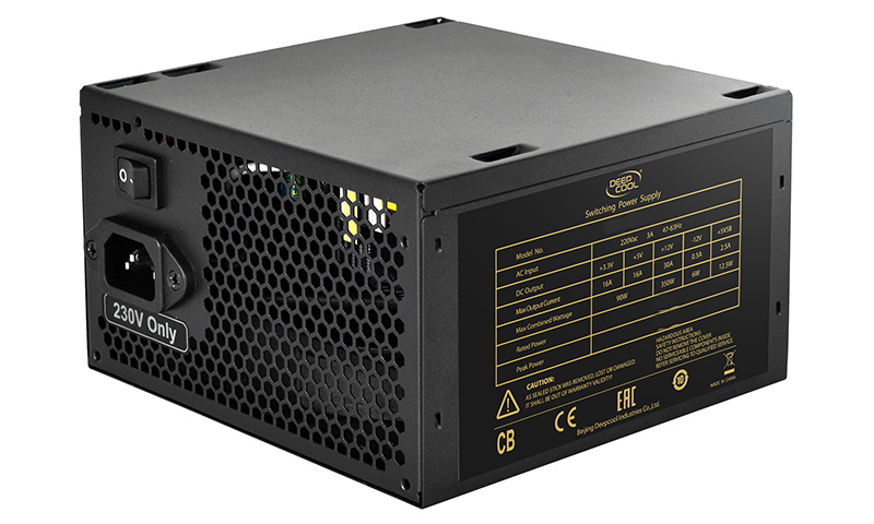 Power Unit DEEPCOOL DN550 V2 550W 80 PLUS 230V/ Intel ATX2.31 120mm fan PWM Active PFC