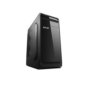 DELUX ATX DLC-DW601 400*176*410mm BLACK TAC 2.0 W/O PSU