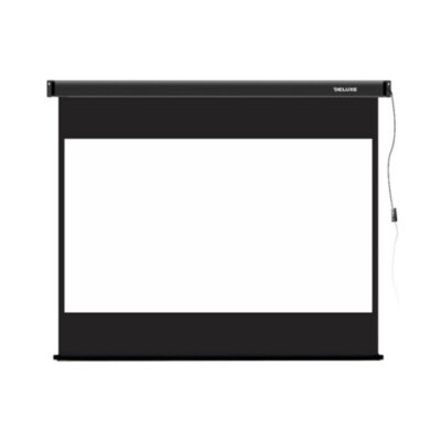 Экран моторизированный Deluxe DLS-E229х185, Настенный/потолочный, Рабочая поверхность 221х125 см., 16:9, Matt white, Белый