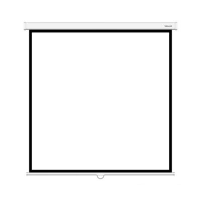 Экран механический XG DLS-M203xW, Настенный/потолочный, Рабочая поверхность 195х195 см., 1:1, Matt white, Белый