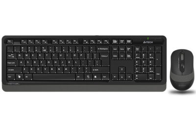 A4TECH FSTYLER FG1010 (FG10+FGK10) MULTIMEDIA SLEEK COMFORT KEYBOARD + MOUSE COMBO SET WIRELESS BLA