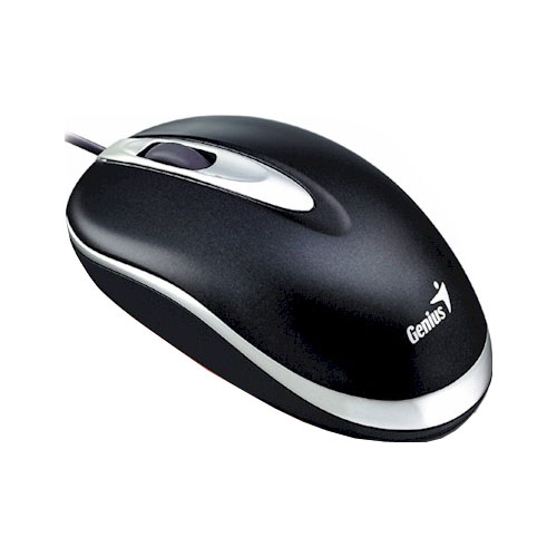 Genius Mini Traveler Black 800dpi Optical USB