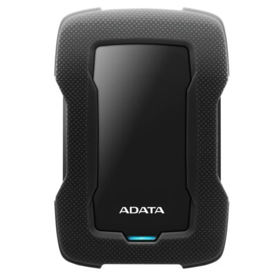 External HDD ADATA 1TB HD330 USB 3.2 Gen1 Read up:135Mb/s/Write up:125Mb/s Black