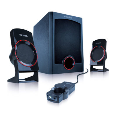 Microlab Subwoofer M-111(09) 2.1 BLACK 12W(3W*2+6W)