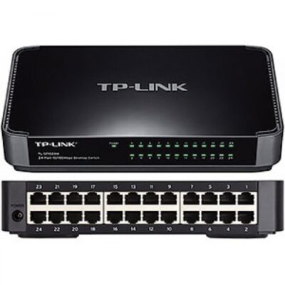 Коммутатор TP-Link TL-SF1024M, Настольный, 24 порта 10/100M, Неуправляемый, Корпус пластик