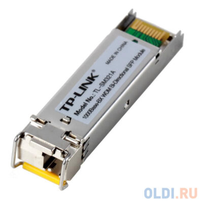 Трансивер TP-Link TL-SM321A, 1000Base-BX, Tx:1550 нм, Rx:1310 нм, LC коннектор, WDM, Simplex, Одномодовый, 10 км