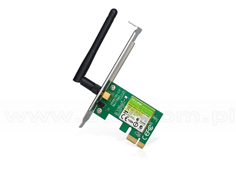 Сетевая карта TP-Link TL-WN781ND, Беспроводная, 150M, PCI-E