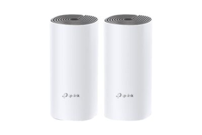 Беспроводная MESH-система Wi-Fi TP-Link Deco E4, MESH, MU-MIMO, 802.11a/b/g/n/ac, 2.4ГГц/5ГГц, 1167 Мбит/с, 100 устройств, 260 кв.м., 2 модуля Deco