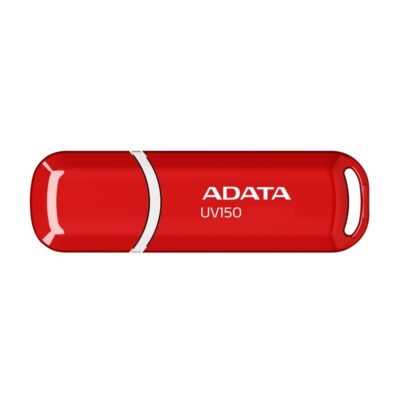 Накопитель ADATA UV150, 64Gb, USB 3.2, red