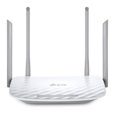 Маршрутизатор TP-LINK Archer C50, до 1200 Мбит/с, двухдиапазонный 2.4ГГц и 5ГГц, 4-антенный, 1 WAN + 4 LAN 10/100 Мбит/с