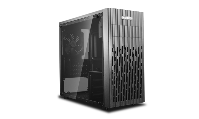 DEEPCOOL MATX MATREXX 30 w/o PSU 1*USB 3.0 Glass front panel Fully black