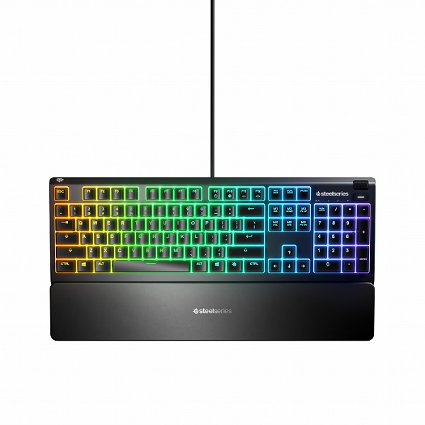 SteelSeries Apex 3 Membran Gaming Keyboard RGB Backlight ENG