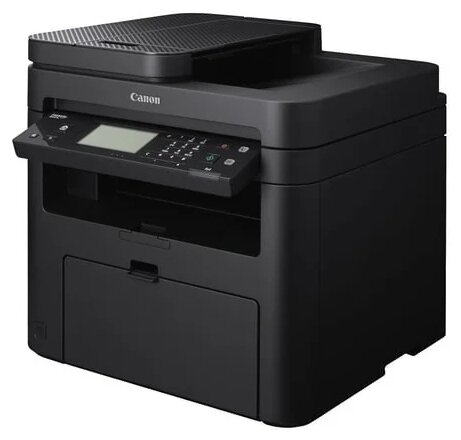 МФУ 4-1 лазерное черно-белое Canon i-SENSYS MF237w (A4, 256Mb,23 стр/ мин, LCD, факс,ADF, USB 2.0, сетевой,WiFi,RUS) (картридж 737 стартовый-900 стр)
