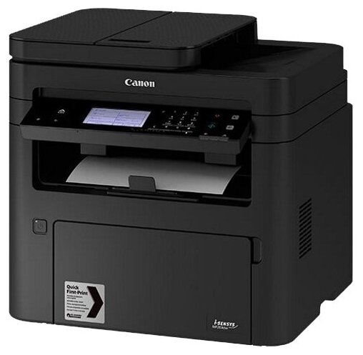 МФУ CANON i-SENSYS MF267dw II, 4 в 1, лазерный, A4, монохромный, ч.б. 28 стр/мин, печать 1200x1200 dpi, скан. 9600x9600 dpi, факс 200x400 dpi, двусторонняя печать, двусторонний автоподатчик, Ethernet (RJ-45), Wi-Fi, 802.11n, USB 2.0, Поддержка AirPrint, 30000 стр/месяц