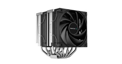 CPU cooler DEEPCOOL AK620 LGA1700/1200/115*/20**/AMD 2x120mm Black PWM FDB fan,500-1850rpm,6HP