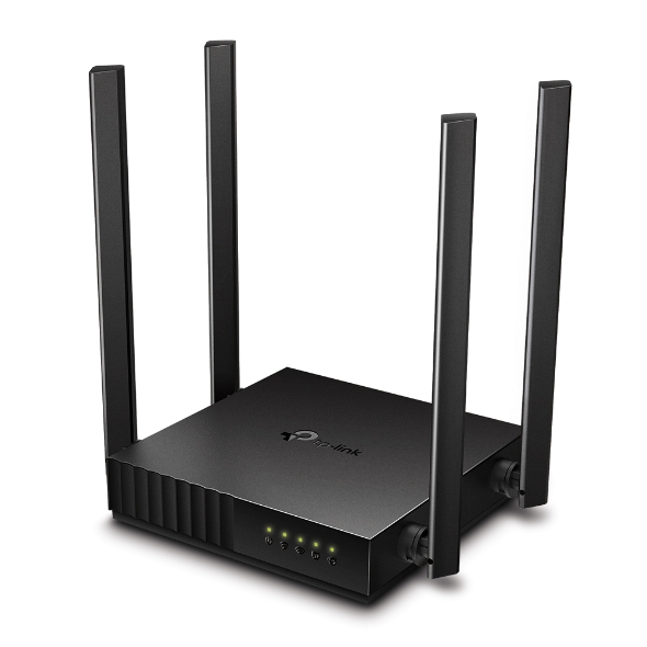 Маршрутизатор TP-Link Archer C54, 802.11a/b/g/n/ac, AC1200М, 2×2 MU-MIMO, 1 WAN порт 10/100М + 4 LAN порта 10/100М