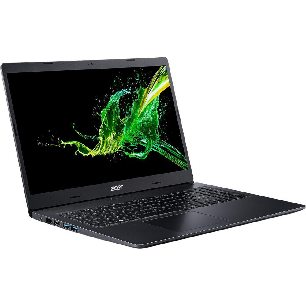 Acer Aspire A315-57G Black Intel Core i3-1005G1 (up to 3.4Ghz), 4GB DDR4, 500GB HDD, Nvidia Geforce MX330 2GB GDDR5, 15.6" LED FULL HD (1920x1080), WiFi, BT, Cam, LAN RJ45, DOS, Eng-Rus Заводская Клавиатура