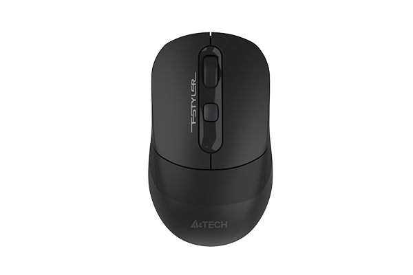 A4TECH FSTYLER FB10C OPTICAL MOUSE WIRELESS + BT Type-C RECHARGEABLE 1600DPI BLACK USB