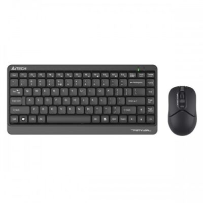 A4TECH FSTYLER FG1112 (FG12+FGK11) MULTIMEDIA SLEEK COMFORT KEYBOARD+MOUSE COMBO SET WIRELESS BLACK