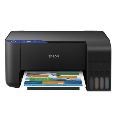 МФУ Epson L3101 (Printer-copier-scaner, A4, 33/15ppm (Black/Color), 69sec/photo, 64-256g/m2, 5760x1440dpi, 600×1200 scaner, USB) Ресурс стартового наб