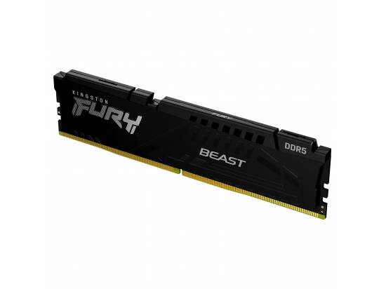 DDR5 16GB PC-41600 (5200MHz) KINGSTON FURY BEAST BLACK KF552C40BB-16