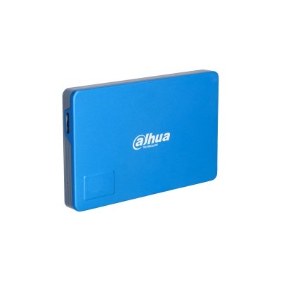 External HDD 2TB DAHUA DHI-eHDD-E10-2T Read up 140Mb/s, Write up 140Mb/s, blue