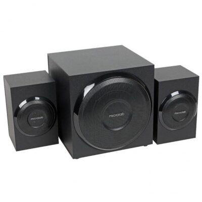 Акустическая система Microlab M-110, Subwoofer 2.1, 10W (5W+2.5W*2), BLACK