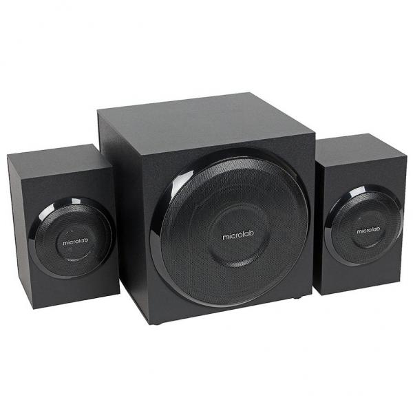 Акустическая система Microlab M-110, Subwoofer 2.1, 10W (5W+2.5W*2), BLACK
