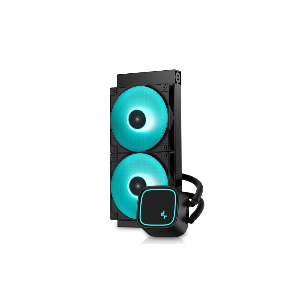 DEEPCOOL LE500 2x120 MARRS GREEN LED PWM FAN LGA20xx/1700/1200/115*/AMD