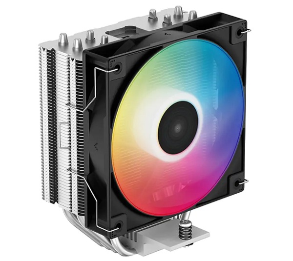 CPU cooler DEEPCOOL AG400 LED LGA115*/1700/1200/AMD 120mm 6-LED PWM fan,500-2000rpm,4HP