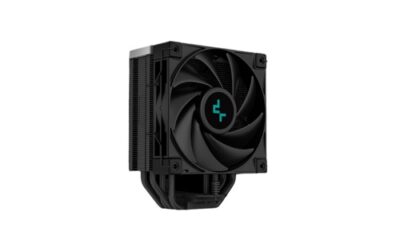 CPU cooler DEEPCOOL AK400 ZERO DARK+ LGA1700/1200/115*/AMD 120mm Black PWM FDB fan,500-1850rpm,4HP