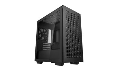 DEEPCOOL MATX CH370 w/o PSU 2*USB 3.0 1×120mm Grill design front panel