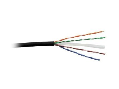 Кабель Андижан КСВПВ-5е, UTP, CAT-5E, 4х2х0.48, внутренний, серый