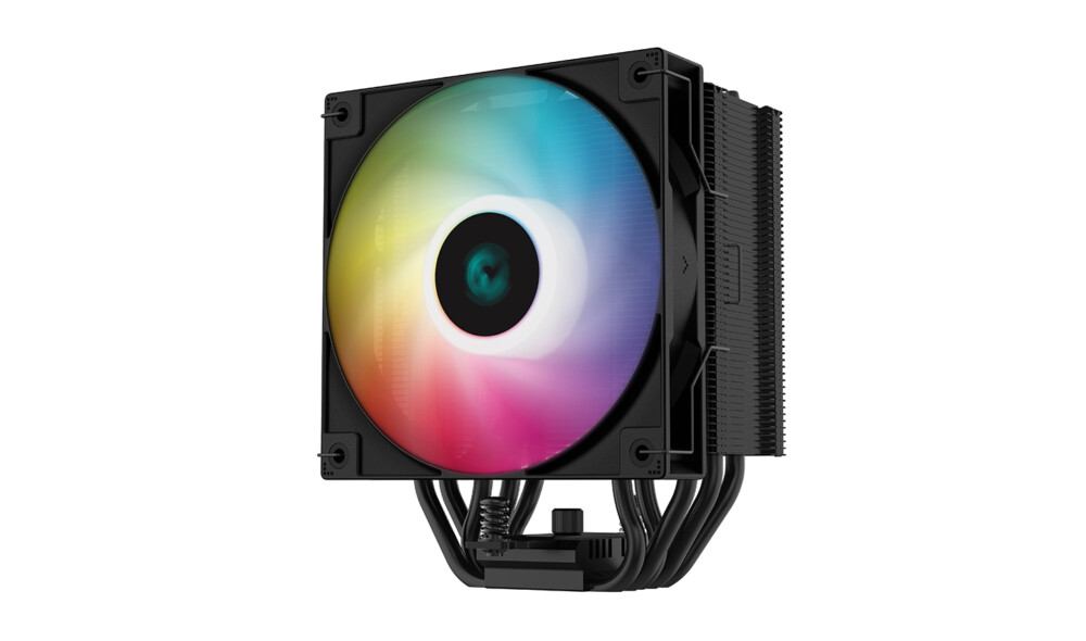 CPU cooler DEEPCOOL AG500 V2 BLACK ARGB LGA1851/115*/1700/1200/AMD 120mm PWM fan,300-1950rpm,5HP