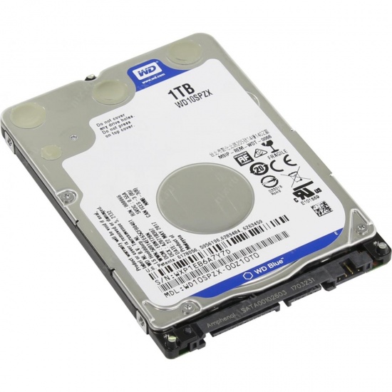 WD 1TB 5400 128MB SATA Notebook Hard Disk Slim