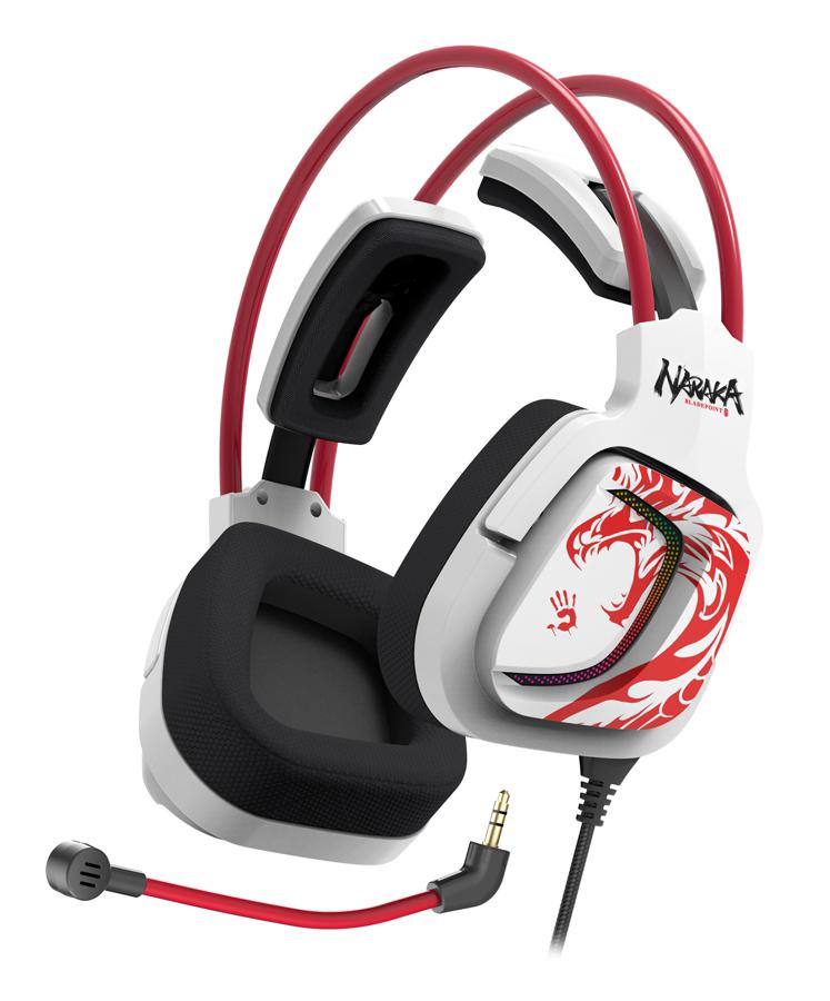 Наушники с микрофоном A4Tech BLOODY G575 RGB Gaming 7.1 USB NARAKA