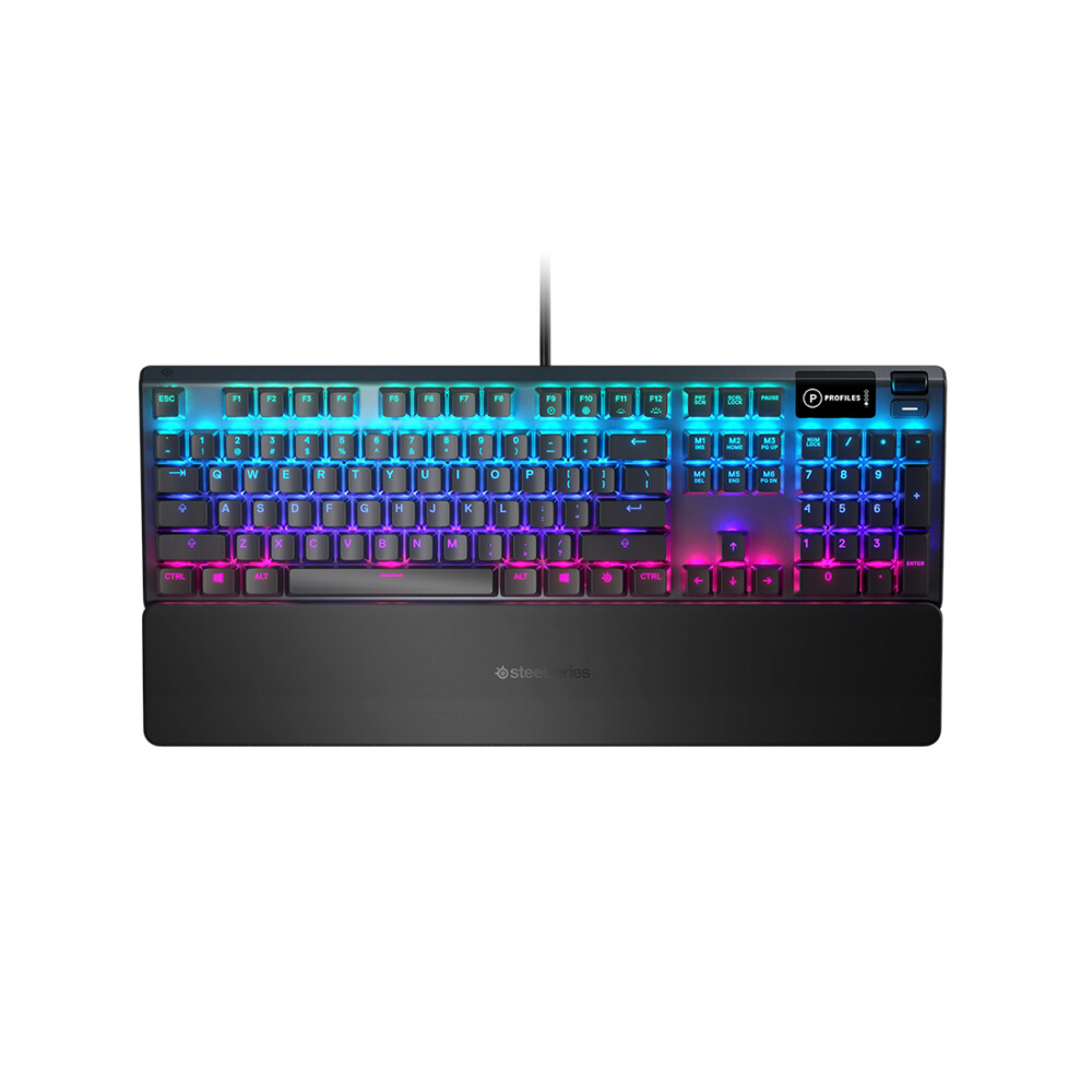 SteelSeries Apex 5 Mechanical Gaming Keyboard RGB Backlight, ENG