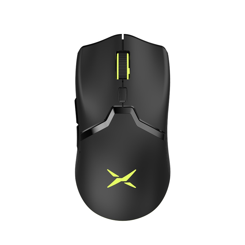 Компьютерная мышь Delux M800DC, Игровая, Оптическая, 2.4G, Bluetooth 5.0, 26000 dpi, Литиевая батарея 500 mAh, RGB, Черный