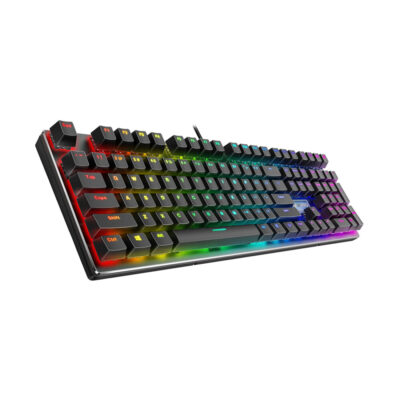 Клавиатура Rapoo V700RGB, Игровая, USB, Кол-во стандартных клавиш 104, Длина кабеля 1,8 метра, RGB, Анг/Рус, Чёрный