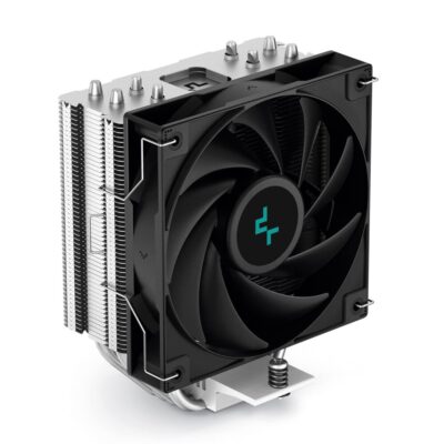 CPU cooler DEEPCOOL AG400 BLACK LGA115*/1700/1200/AMD 120mm PWM fan, 500-2000rpm,4HP