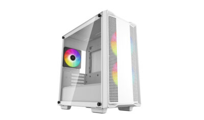 DEEPCOOL MATX CC360 WH ARGB WHITE w/o PSU USB3.0×2 Front + 3×120mm ARGB FANS
