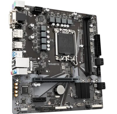 MB LGA1700 GIGABYTE H610M S2H,2xDDR5,12xUSB,4xSATAIII,mATX,M.2,PCIe16x, PCIe1x, HDMI,VGA,DVI,DP