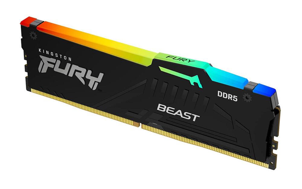 DDR5 16GB PC-44800 (5600MHz) KINGSTON FURY BEAST RGB EXPO KF556C36BBEA-16